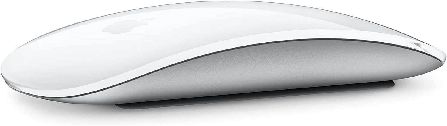 Experience the Magic: Apple Magic Mouse – Wireless, Bluetooth, Rechargeable. Works with Mac or iPad. Discover the Multi-Touch Surface!
