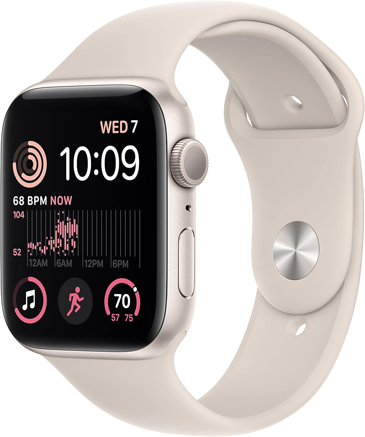 Apple Watch SE (2nd Gen) [GPS 44mm] Smart Watch w/Starlight Aluminum Case & Starlight Sport Band – S/M: Detailed Review & Recommendations