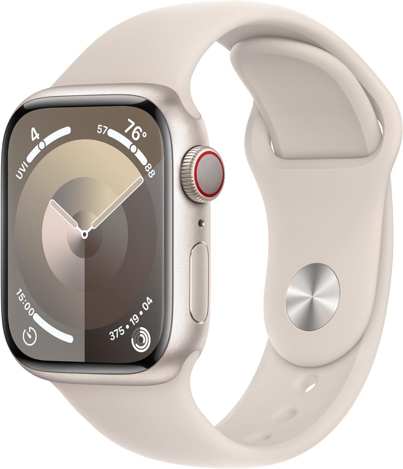 Apple Watch Series 9 [GPS + Cellular 41mm] Smartwatch with Starlight Aluminum Case with Starlight Sport Band S/M: Detailed Review & Recommendations on Fitness Tracker, Blood Oxygen & ECG Apps, and Always-On Retina Display
