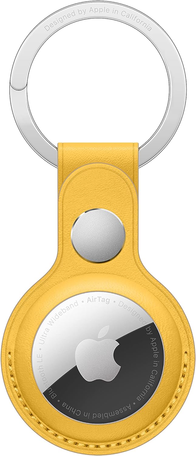 Apple AirTag Leather Key Ring – Meyer Lemon: Detailed Review & Recommendations