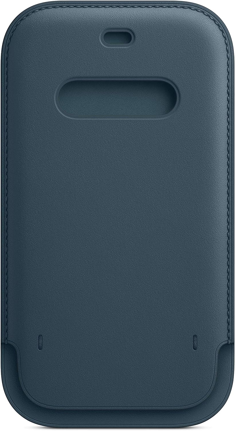 Apple iPhone 12 and 12 Pro Leather Sleeve with MagSafe – Baltic Blue: Detailed Review & Recommendations