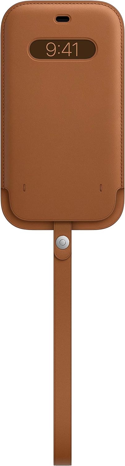 Apple iPhone 12 Pro Max Leather Sleeve with MagSafe – Saddle Brown: Detailed Review & Recommendations