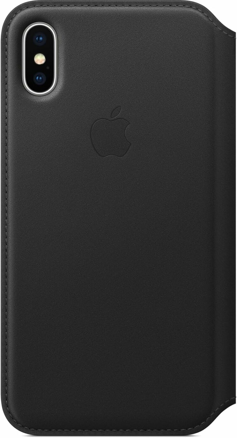 Apple iPhone X Leather Folio – Black: Detailed Review & Recommendations ...