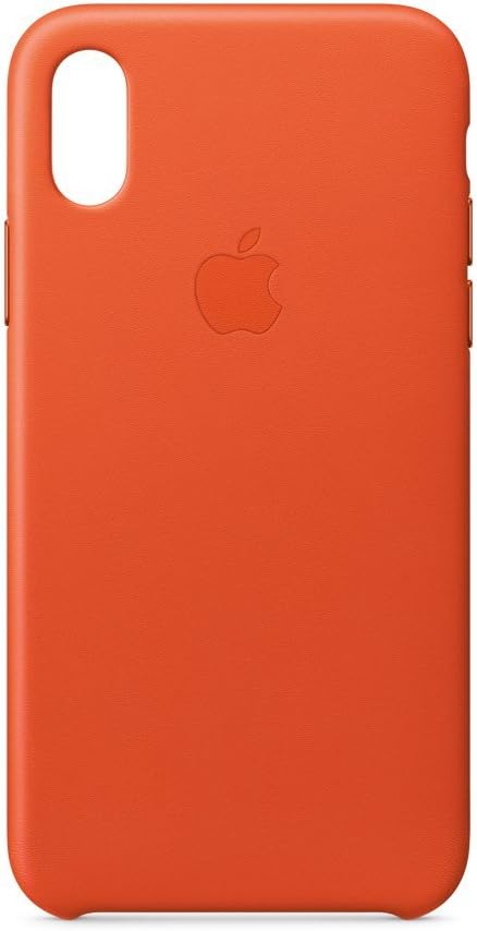 Apple Leather Case (for iPhone X) – Bright Orange: Detailed Review & Recommendations